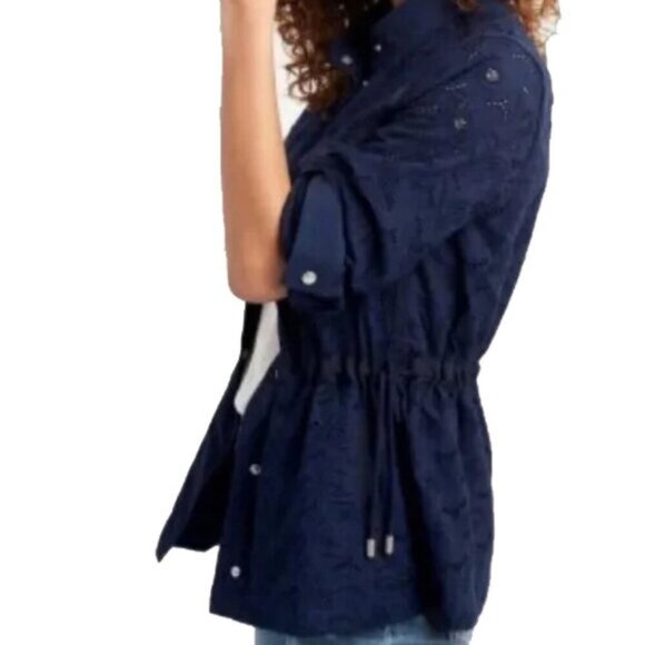 Gap Eyelet Lace Utility Jacket - Picture 2 of 11